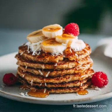Pancakes &agrave; la banane in 15 Minutes | Healthy Fiche recette