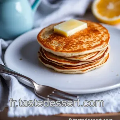 Pancakes Citron Pavot : Un Brunch &agrave; la Fran&ccedil;aise Facile et Gourmand Fiche recette