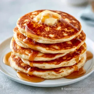 Pancakes Moelleux Grandm&egrave;re pour 4 Fiche recette