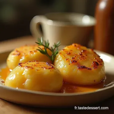 Patates Douces R&ocirc;ties au Four Miel Thym et Ail Caram&eacute;lis&eacute;s Fiche recette