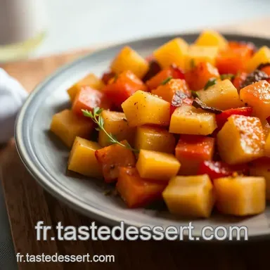 Recette Patate Douce R&ocirc;tie : L'astuce Romarin & Paprika Fum&eacute;! Fiche recette