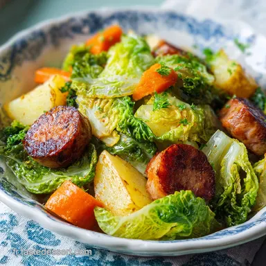 Pot&eacute;e Au Chou pour 6 Personnes Fiche recette