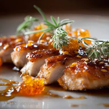 Poulet caram&eacute;lis&eacute; au four Laque miel et soja pour un poulet croustillant Fiche recette