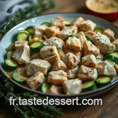 Poulet saut&eacute; aux courgettes & herbes de Provence: Ma recette saine et gourmande Fiche recette