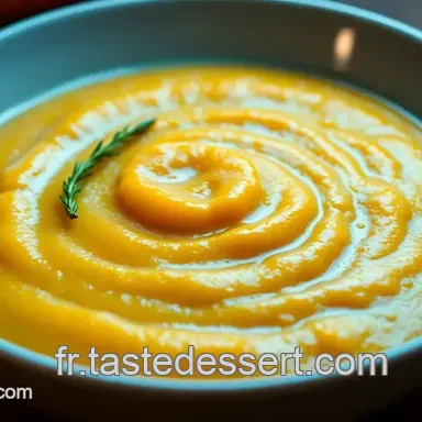 Pur&eacute;e de Carotte Velout&eacute;e au Gingembre : Un Accompagnement Parfait