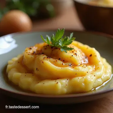 La Meilleure Pur&eacute;e de Pommes de Terre et Sauce Gravy Maison Fiche recette