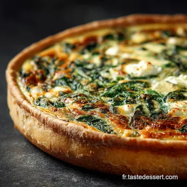 Quiche &Eacute;pinards Ch&egrave;vre Basilic: Ma Recette Facile & Gourmande! Fiche recette