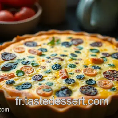 Quiche L&eacute;gume Facile: Un Jardin Gourmand dans Votre Assiette!