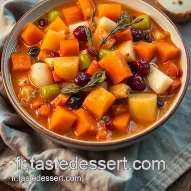 Rago&ucirc;t d'Hiver aux Fruits et L&eacute;gumes de F&eacute;vrier : Recette R&eacute;confortante Fiche recette