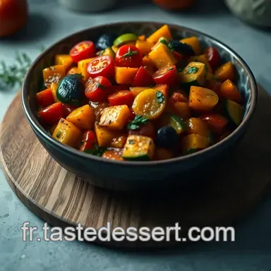 Ratatouille Proven&ccedil;ale: Recette Saison au Coeur de la M&eacute;diterran&eacute;e Fiche recette
