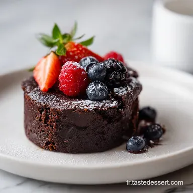 Recette Pour Brownies Au Chocolat : C&oelig;ur Fondant en 40 Minutes Fiche recette