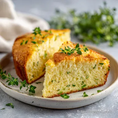 Cake Sal&eacute; Recette de Base pour 10 Personnes Fiche recette