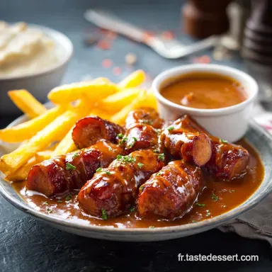 Currywurst Berlinoise Recette facile avec sauce maison authentique Fiche recette