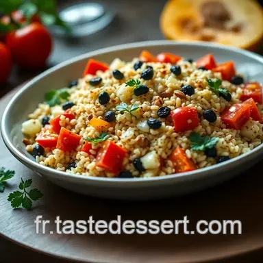 Le taboulé de Yotam Ottolenghi : Recette Facile et Savoureuse Fiche recette