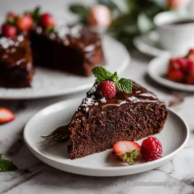 Recette de G&acirc;teau au Chocolat : Fondant et Intense en 45 Minutes Fiche recette