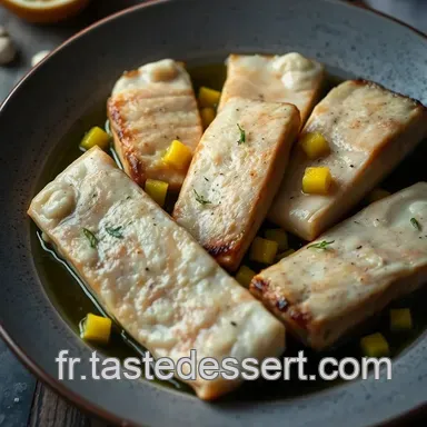 Recettes Lieu Noir aux Agrumes : Un Délice de la Mer à Partager Fiche recette