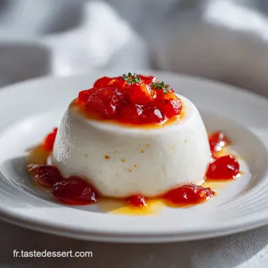 Recette de Panna Cotta: Velout&eacute; en 15 Min Fiche recette