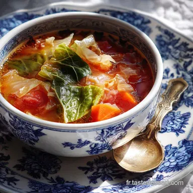 Recette Soupe Au Chou Traditionnelle One-Pot Fiche recette