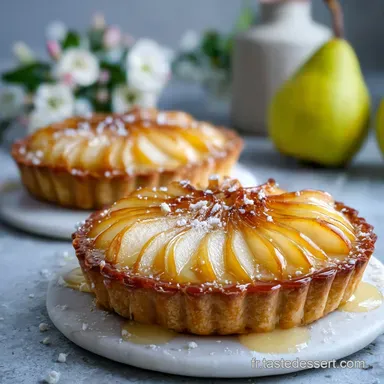 Recette Pour Tarte Aux Poires: Cuisson 40 Minutes Fiche recette