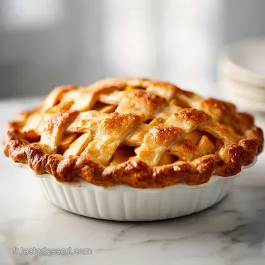 Recette Tarte aux Pommes: Base Croustillante (7 Portions) Fiche recette