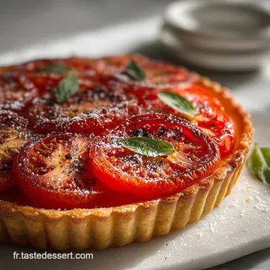 Recette Tarte Tomate Traditionnelle Crispy Baked Fiche recette