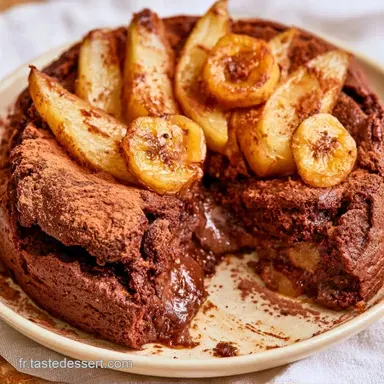 12 G&acirc;teaux au Chocolat : Fondant, Poire & Banane