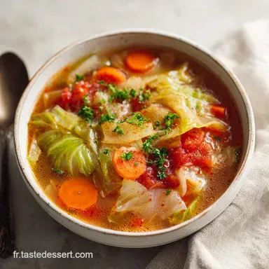 R&eacute;gime Soupe Des Choux pour Maigrir en 45 Min Fiche recette