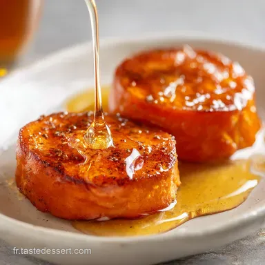 Recette Rondelles Patate Douce Miel pour 4 Fiche recette