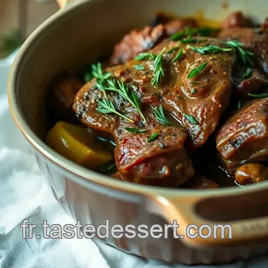 R&ocirc;ti de veau en cocotte aux herbes : mon classique tendre et savoureux Fiche recette