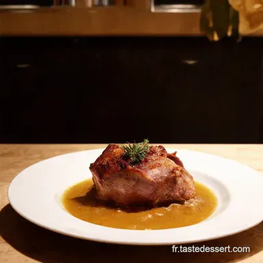 Rouelle de Porc Confite au Cidre Un D&eacute;lice Normand Fiche recette