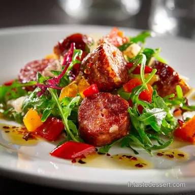 Salade de Cervelas Alsacienne Le Saucisson Cuit Mariné et Acidulé Fiche recette