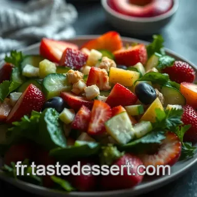 Salade d'Été aux Légumes et Fruits de Saison: Fraîcheur et Simplicité Fiche recette