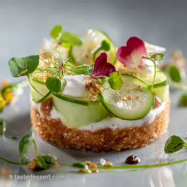 Salade de concombre à la crème le secret de la texture parfaite Fiche recette