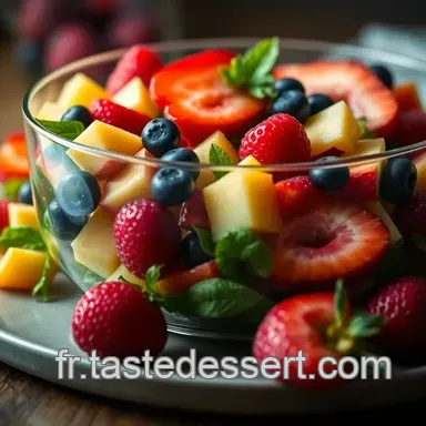Salade Fruit d'Été: La Fraîcheur à la Française! Fiche recette