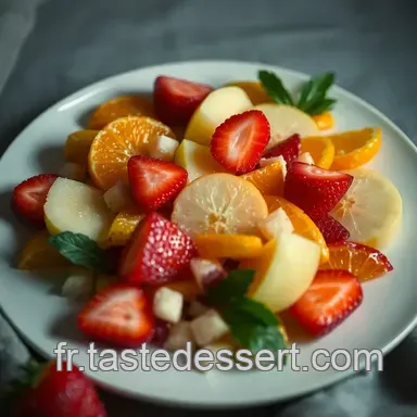Salade de Fruits Fra&icirc;che: Ma Recette Anti-D&eacute;prime! Fiche recette