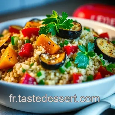 Salade de Quinoa aux Légumes Grillés : Un Repas Facile et Équilibré Fiche recette