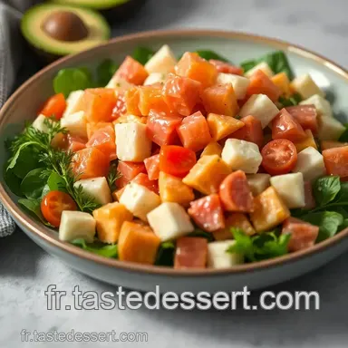 Salade de Petites P&acirc;tes Avoines: Fra&icirc;cheur Alpine au Menu! Fiche recette