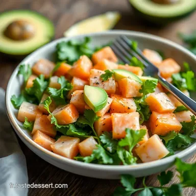Salade Saumon Avocat Facile: Ma Recette Fra&icirc;cheur Pr&eacute;f&eacute;r&eacute;e! Fiche recette