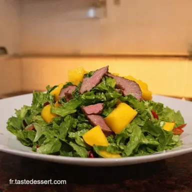 Salade Hawaïenne Thon Mangue Évasion Garantie Fiche recette