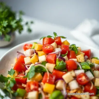 Salade Tricolore Facile: Ma Recette Express & Gourmande! Fiche recette