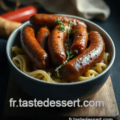 Ma recette facile de cuisson au four saucisse : croustillante et savoureuse Fiche recette
