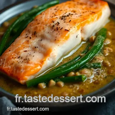 Recette saumon epinard facile : Saumon tendre & sauce citronnée Fiche recette