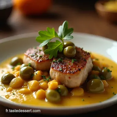 Recette de Sauté de Veau aux Olives Traditionnel et Fondant Fiche recette