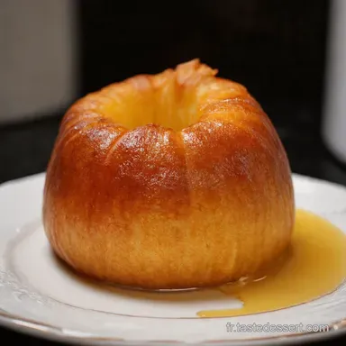 Savarin aux P&ecirc;ches Ma Recette Facile et Parfum&eacute;e Fiche recette