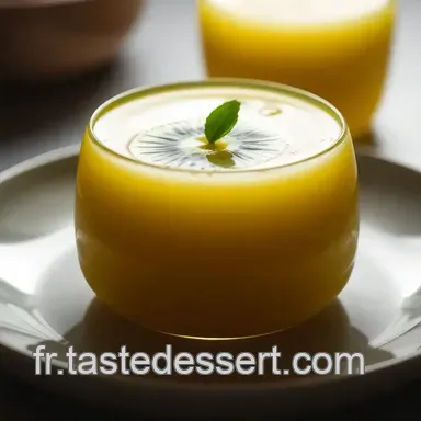 Soleil Matinal: Mon Jus de Kiwi Jaune Citron Facile et Vitamin&eacute; Fiche recette