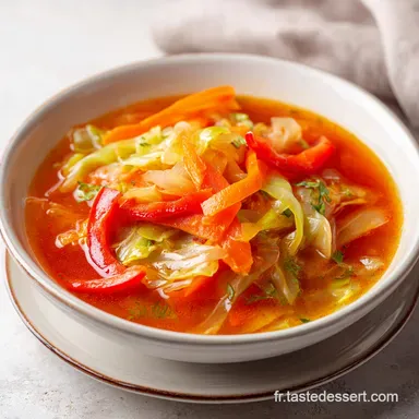 Recette Soupe Au Choux R&eacute;gime pour 8 Fiche recette