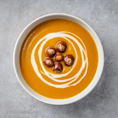 Soupe Au Potiron Et Chataignes Soyeuse Fiche recette