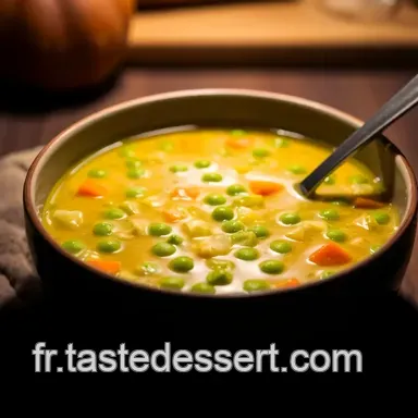 Soupe de Pois Cass&eacute;s: Une Recette R&eacute;confortante et Facile &agrave; Pr&eacute;parer Fiche recette