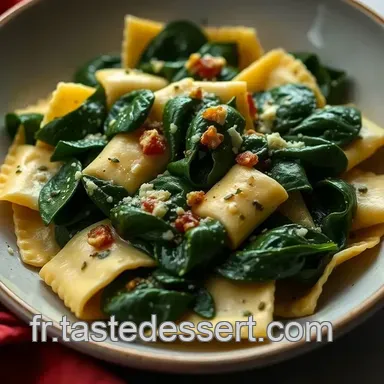 Spinach Ricotta Ravioli: A Tuscan Escape! Fiche recette