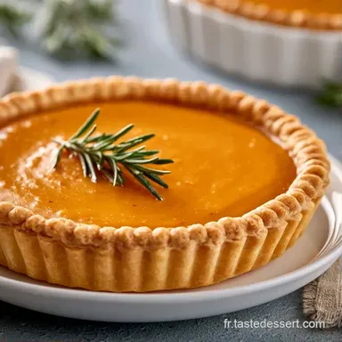 Recette Tarte Citrouille pour 8 Personnes Fiche recette